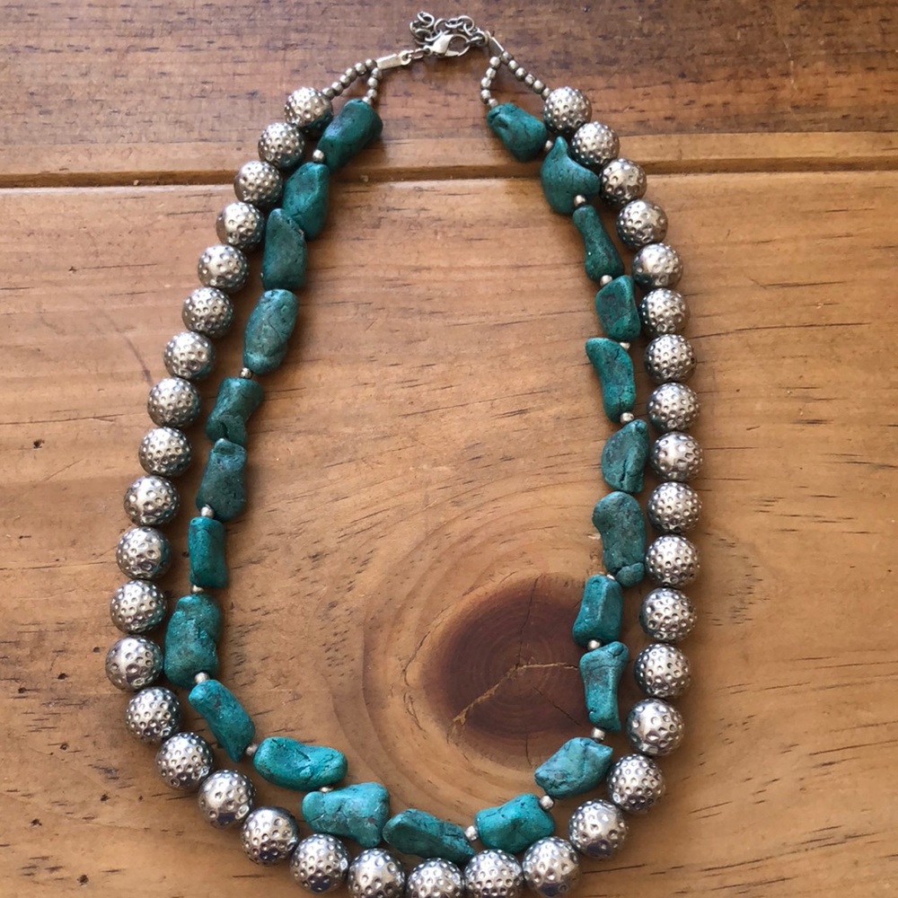 Silver and Turquoise necklace